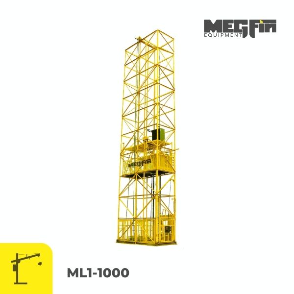 SINGLE CAGE MATERIAL LIFTER